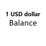 1 lien de solde en dollars USD
